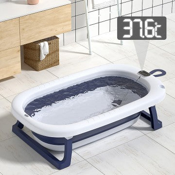 Temperature Silicone Baby Bathtub