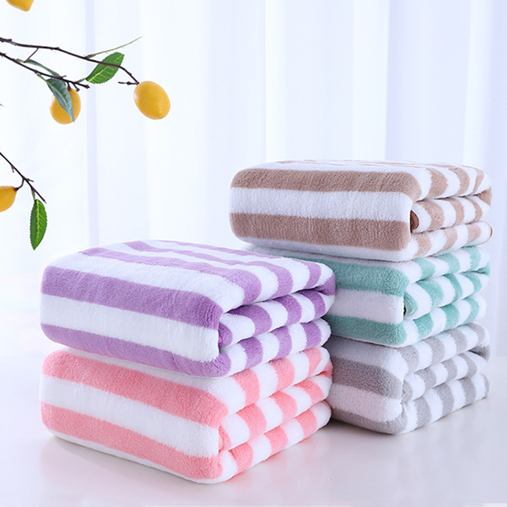 Striped Pattern Soft Towels